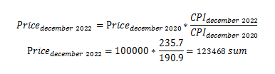 inflation-calc-formula